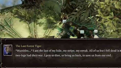 The Last Forest Tiger .